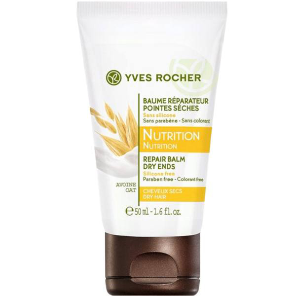 کرم مو ایو روشه مدل Nutrition Repair Balm Dry Ends حجم 50 میلی لیتر