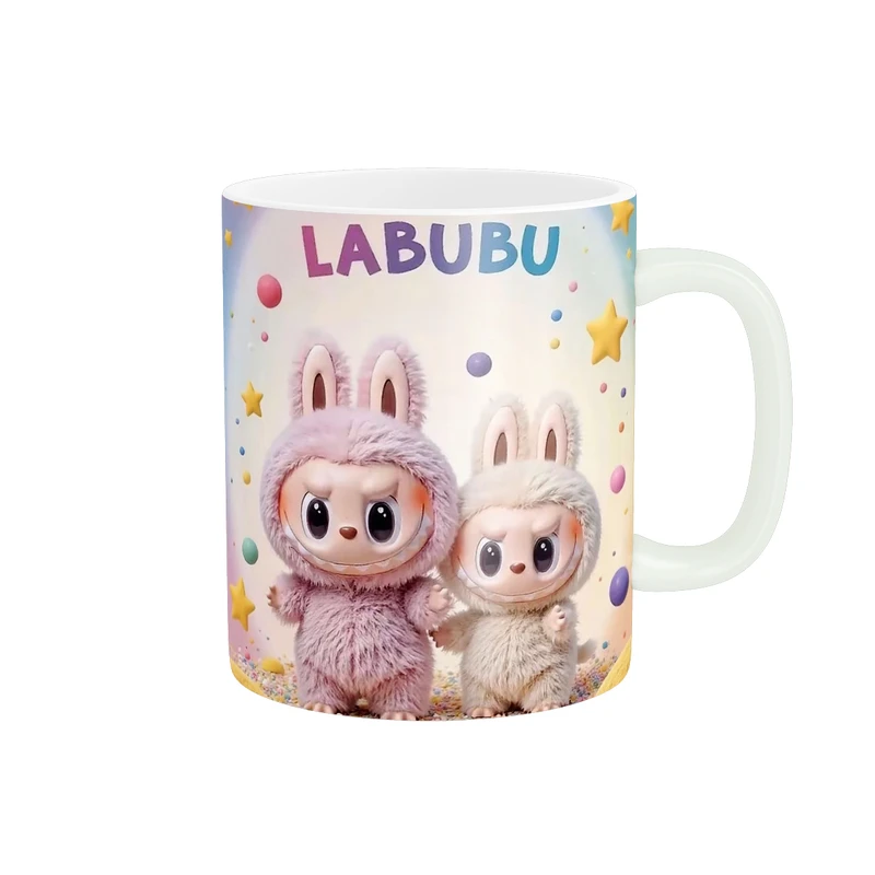 ماگ پاد آفرین طرح عروسک لبوبو لابوبو Labubu کد 5888