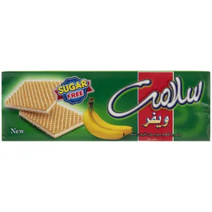 ویفر با طعم موز سلامت مقدار 140 گرم