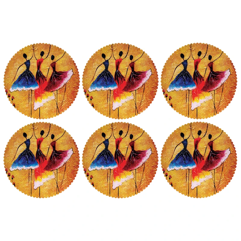 زیر لیوانی مدل C2-42041 بسته 6 عددی