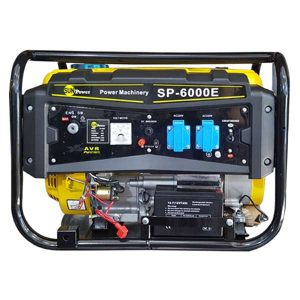 موتور برق سان پاور مدل SP-6000E موتور برق سان پاور مدل SP-6000E