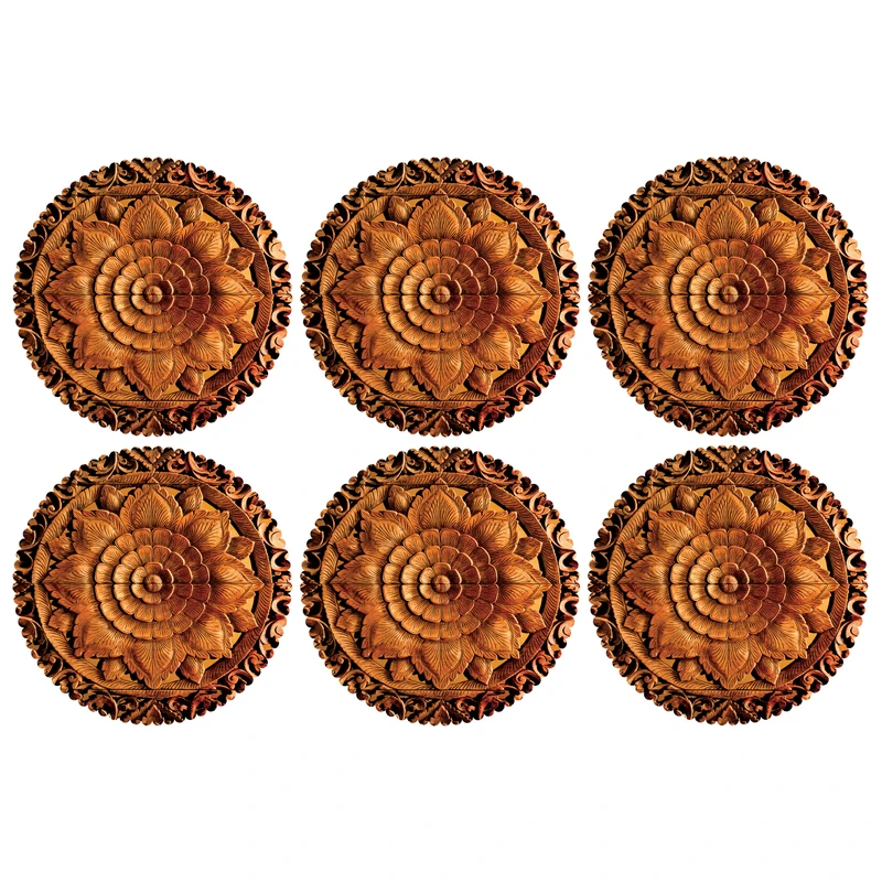 زیر لیوانی مدل C2-42143 بسته 6 عددی