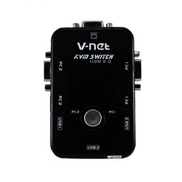 سوییچ 2 پورت VGA KVM وی نت مدل V401