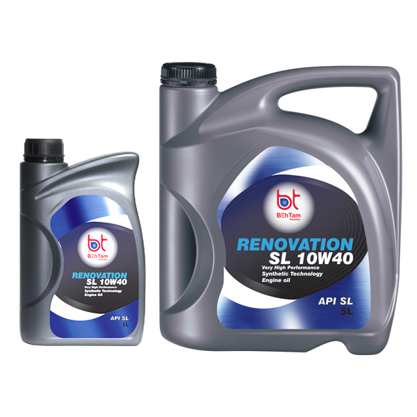 روغن موتور خودرو بهتام روانکار مدل 10W40 Renovation بسته 2 عددی