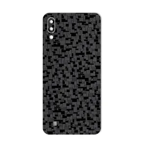 MAHOOT Silicon-Texture Cover Sticker for Samsung Galaxy M10