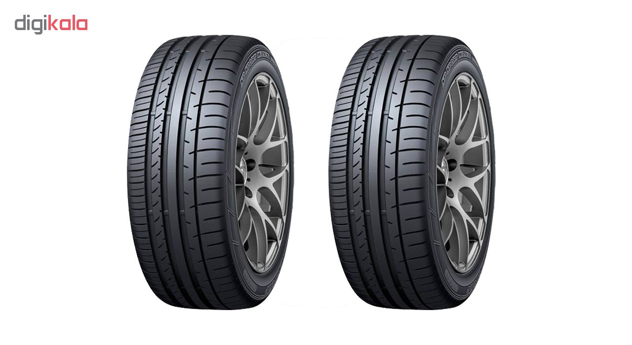لاستیک خودرو دانلوپ مدل  SP SPORT MAXX 050 Plus سایز 215/55R17 - دو حلقه