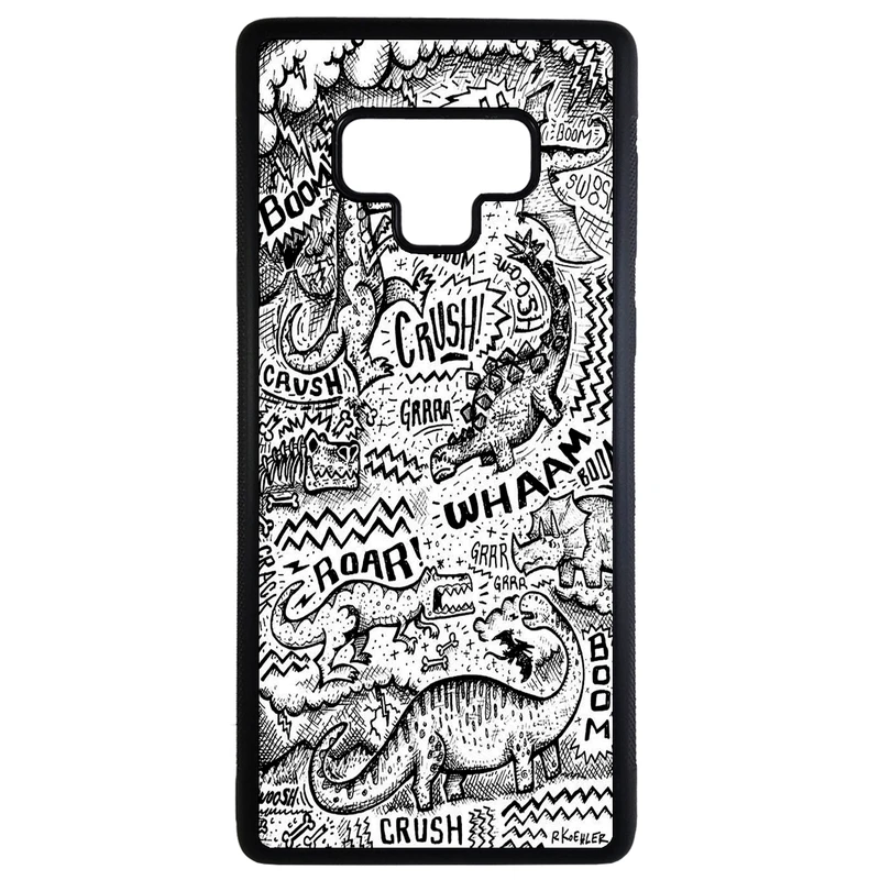کاور طرح دایناسورها کد 110414 مناسب برای گوشی موبایل سامسونگ galaxy note 9