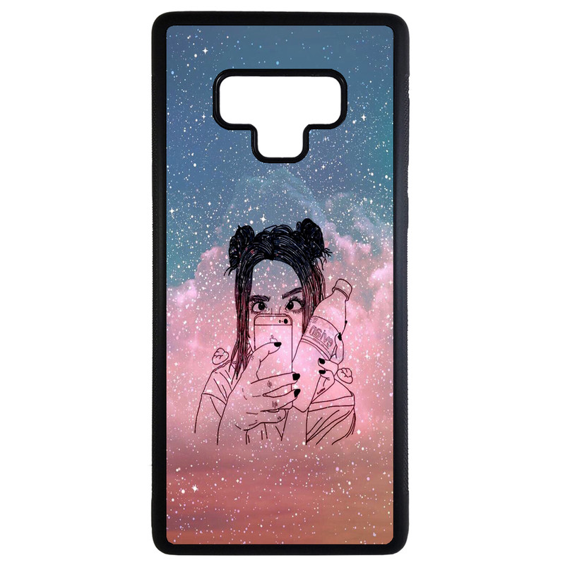 کاور طرح دخترانه کد 110435 مناسب برای گوشی موبایل سامسونگ galaxy note 9