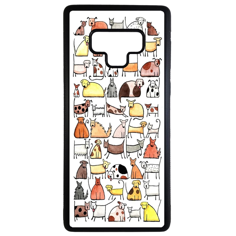 کاور طرح سگ ها کد 110459 مناسب برای گوشی موبایل سامسونگ galaxy note 9