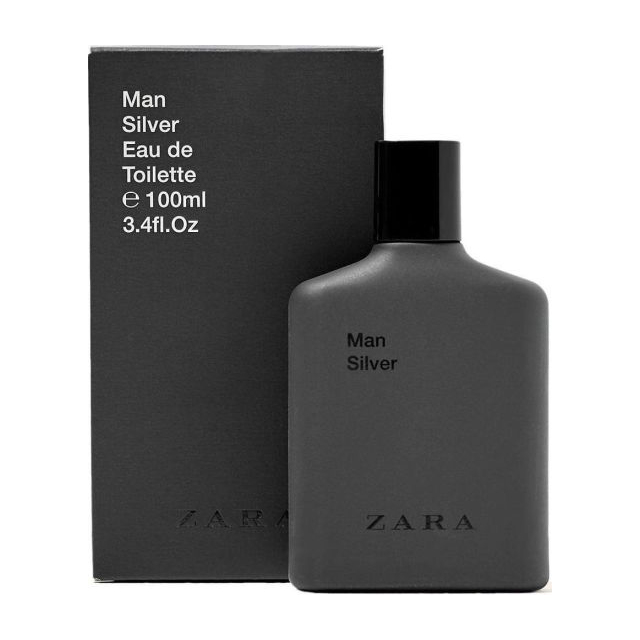 ادو تویلت مردانه زارا مدل silver حجم 100 میلی لیتر