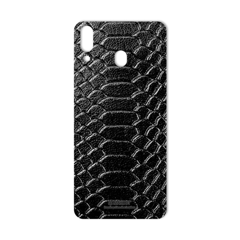 برچسب پوششی ماهوت مدل Snake-Leather مناسب برای گوشی موبایل سامسونگ Galaxy M20