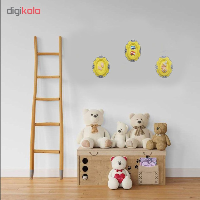 تابلو اتاق کودک طرح پسر بچه کدm504