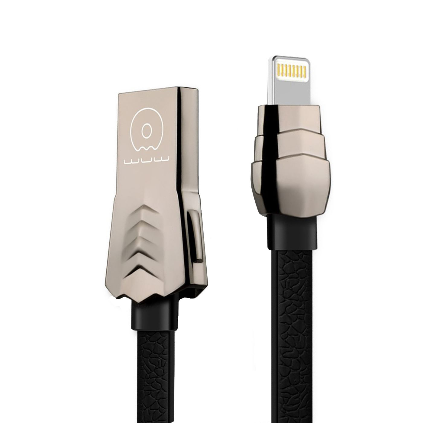 کابل تبدیل USB به لایتنینگ دبلیو یو دبلیو مدل X34 طول 1 متر