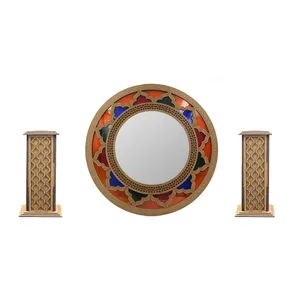 آینه و شمعدان مدل اسپهبد 52