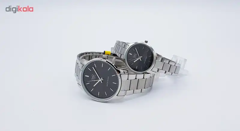 ست ساعت مچی عقربه ای زنانه و مردانه کیو اند کیو مدل QA46J212Y