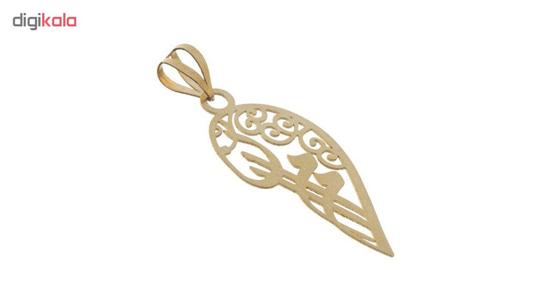 آویز گردنبند طلا 18 عیار زنانه طرح مامان مدل SG024