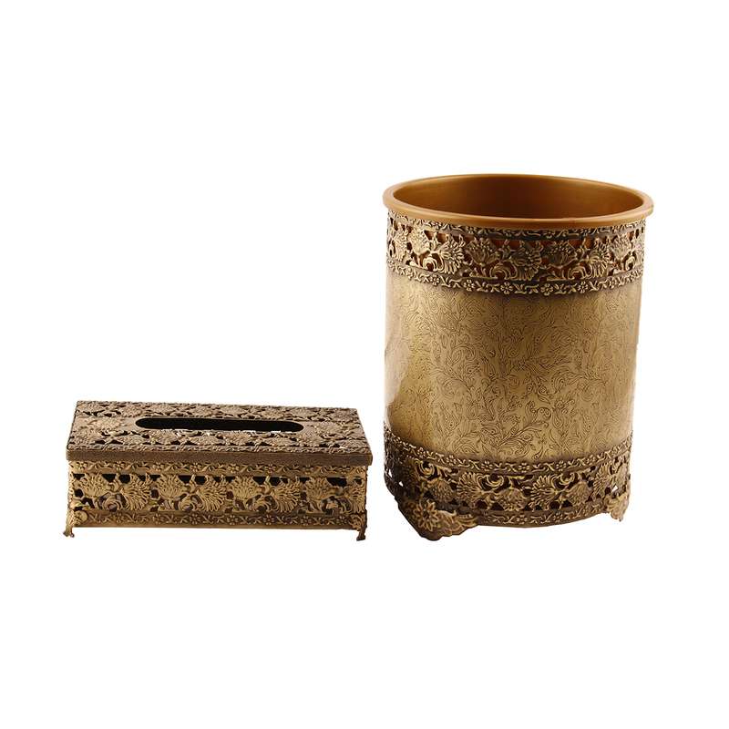 ست سطل و جا دستمال کاغذی دیانا مدل LSHG/1610 کد DLT-F890