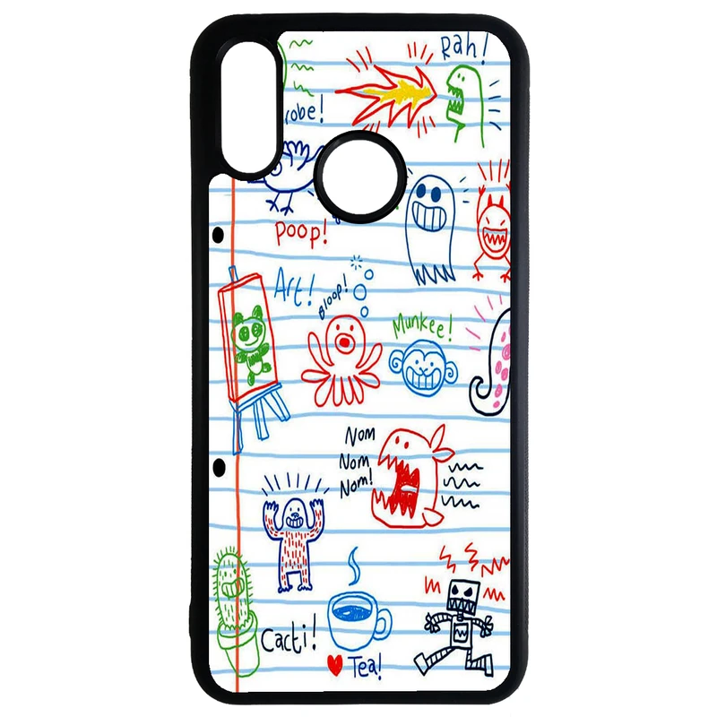 کاور طرح نقاشی کد 110554 مناسب برای گوشی موبایل هوآوی nova3i