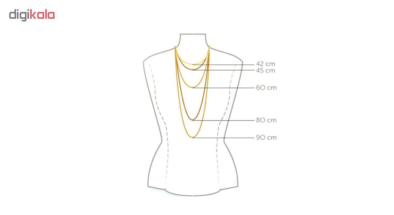 گردنبند زنانه مانچو مدل sf009 -  - 6