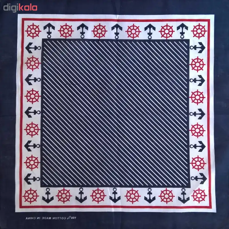 دستمال سر و گردن طرح ملوانی 2