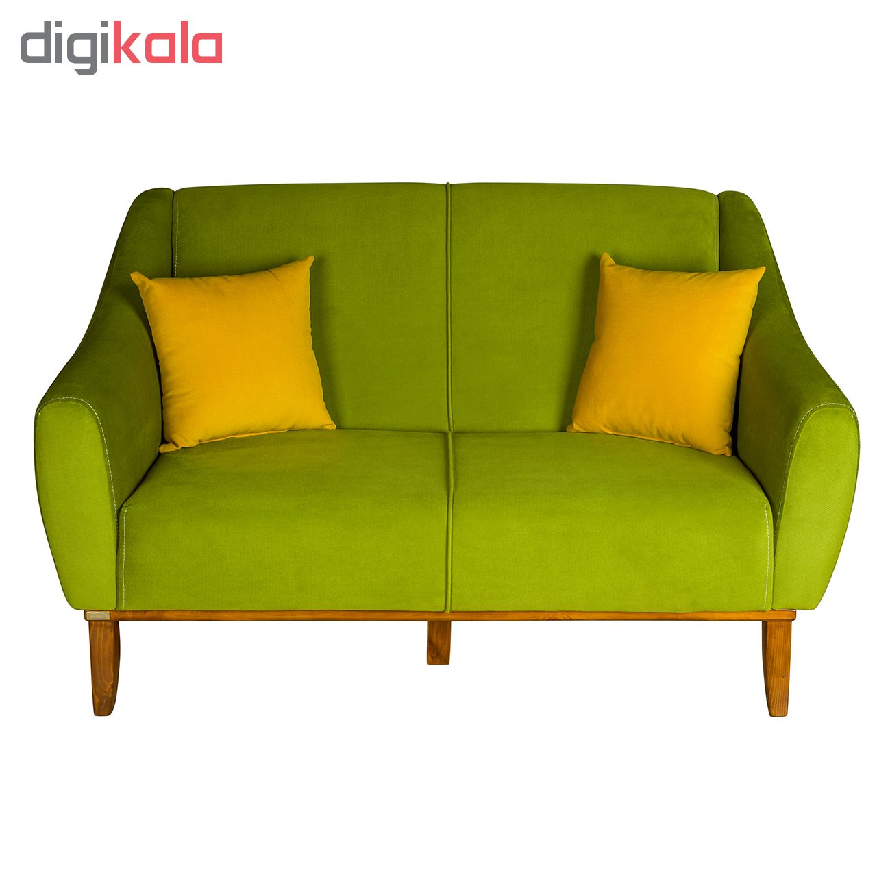 مبل راحتی 2 نفره چشمه نور کد MA-407/2-BR-GR
