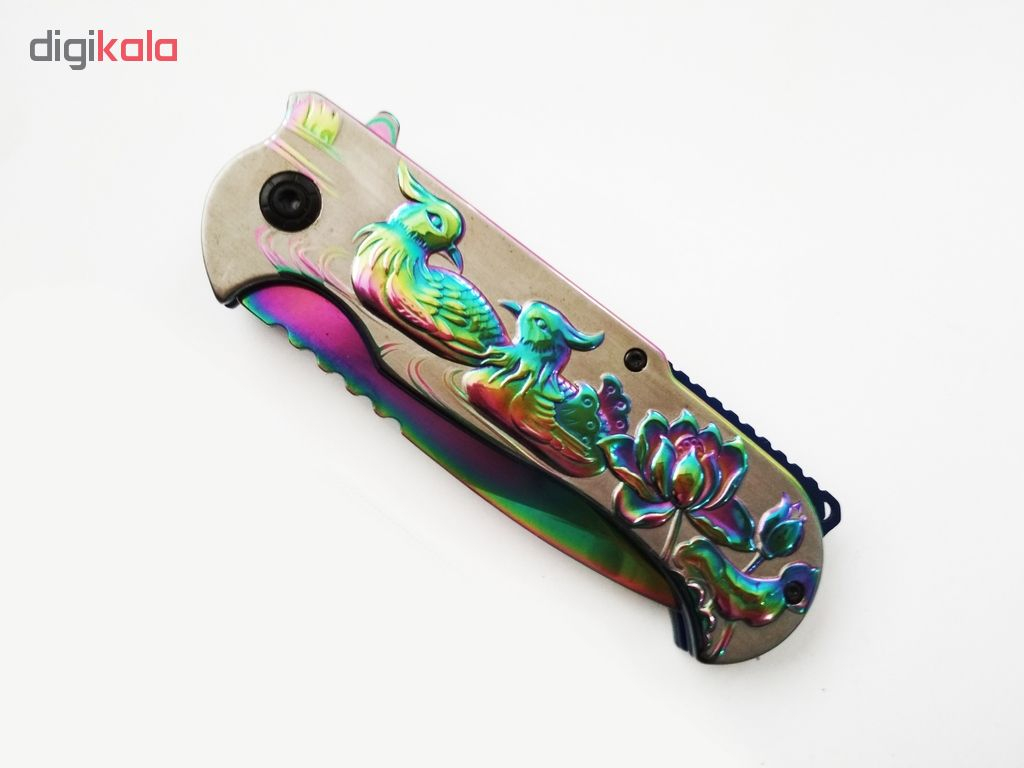 چاقو سفری مدل rainbow