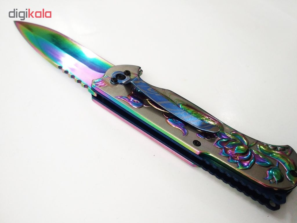 چاقو سفری مدل rainbow