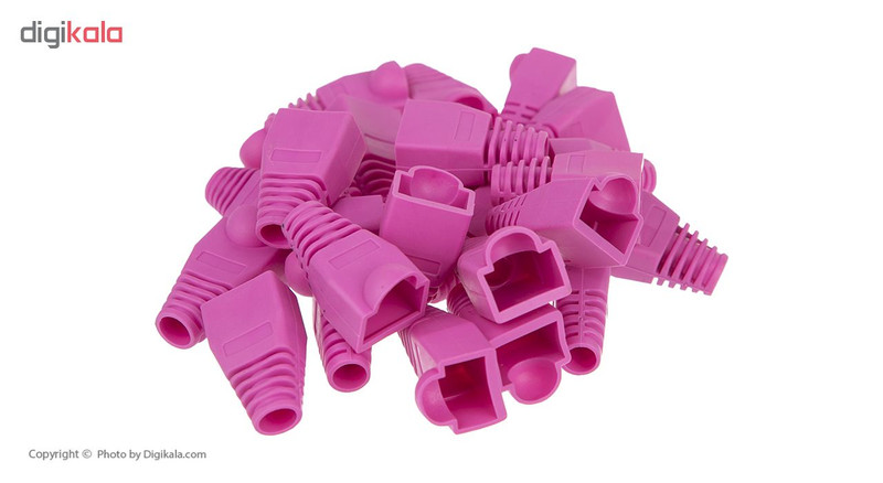 کاور پلاستیکی سوکت RJ45 مدل P2 - بسته 25 عددی