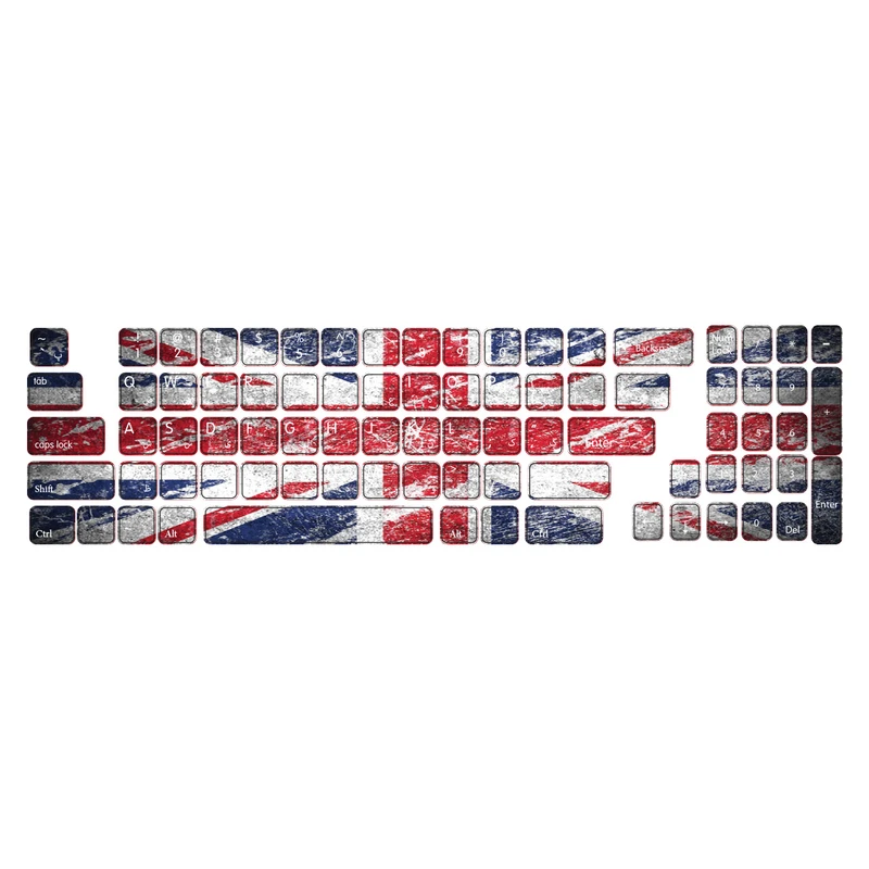 برچسب حروف فارسی کیبورد گراسیپا طرح U.K کد 102