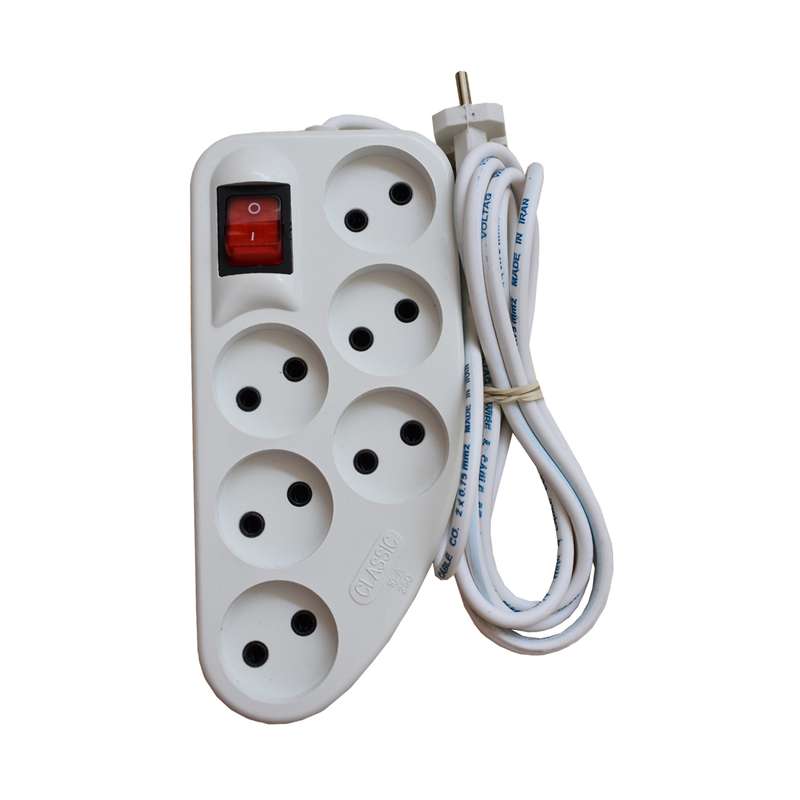 چند راهی برق کلاسیک مدل M6 چند راهی برق کلاسیک مدل M6