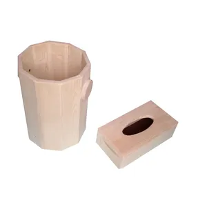 ست سطل و جادستمال کاغذی کد 123