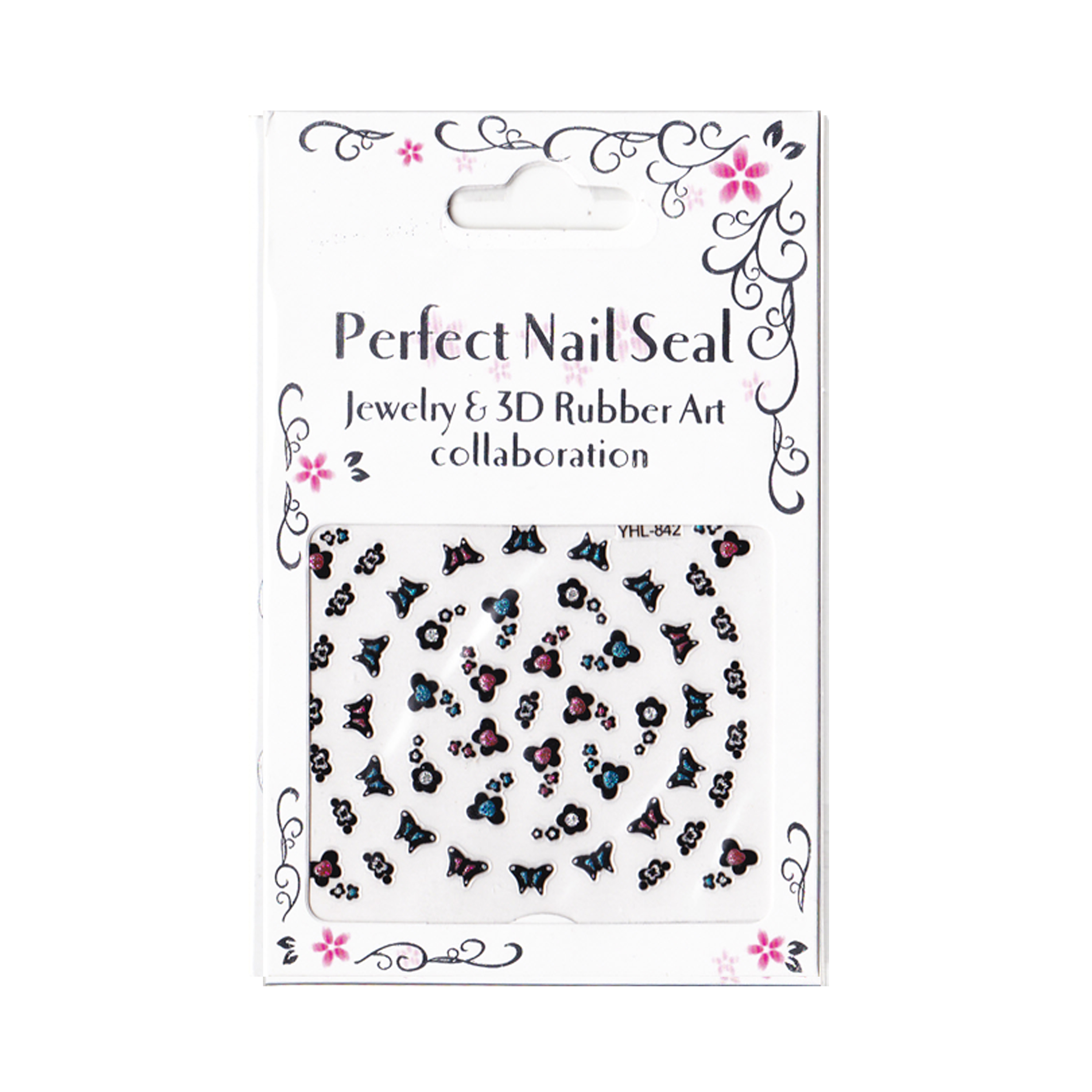 استیکر طراحی ناخن مدل N842