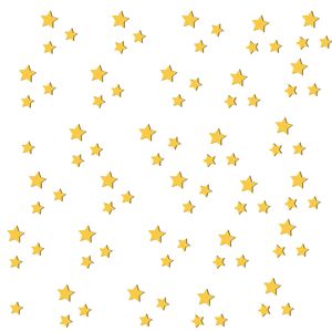 نقد و بررسی استیکر ژ یوار مدل ستاره ها مجموعه 170 عددی توسط خریداران