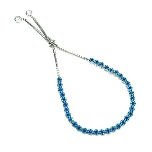 دستبند نقره زنانه کد 30