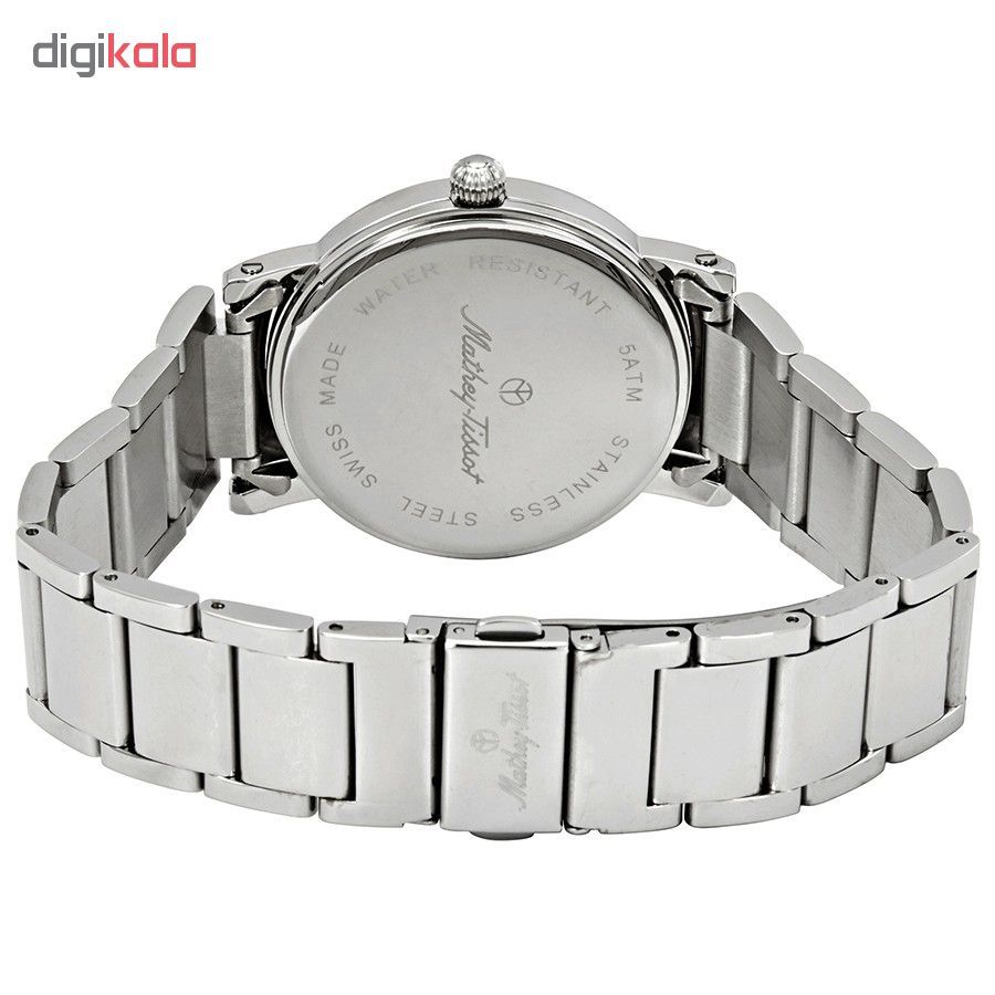 ساعت مچی عقربه ای مردانه متی تیسوت مدل H611251MABU -  - 3