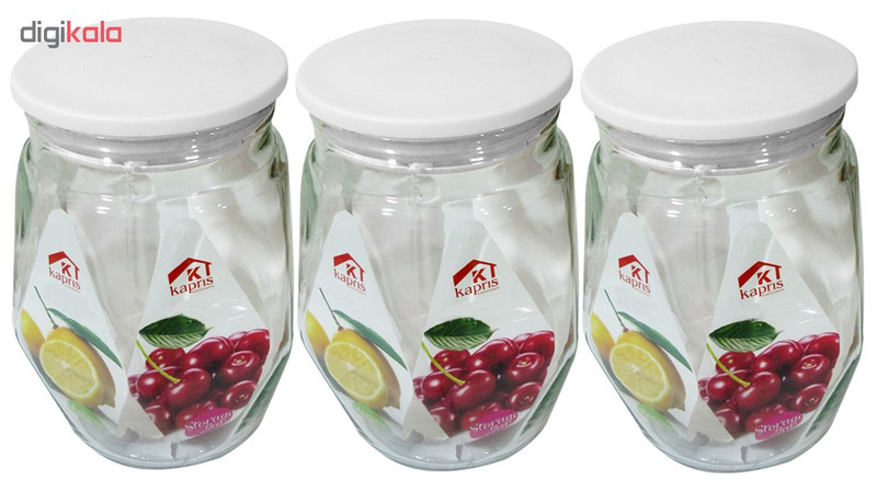 جای ادویه کاپریس مدل K-04 بسته 3 عددی