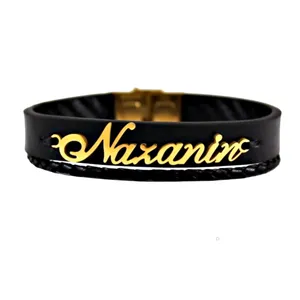 دستبند نقره زنانه طرح نازنین