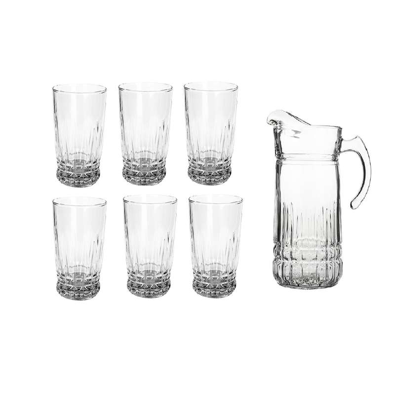 سرویس پارچ و لیوان 7 پارچه کد 2206