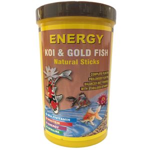 غذا ماهی انرژی مدل KOI & Gold fisf Natural sticks حجم 1000 میلی لیتر