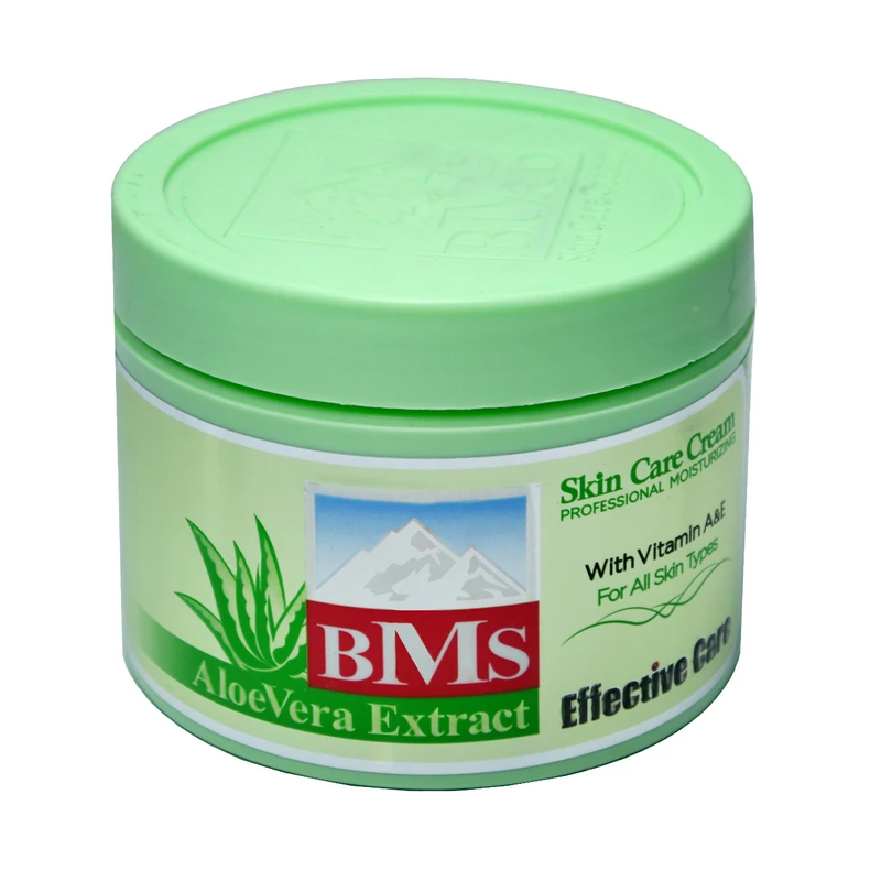 کرم مرطوب کننده بی ام اس مدل Aloe vera حجم 200 میلی لیتر