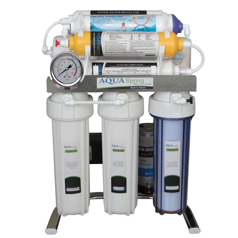 دستگاه تصفیه کننده آب آکوآ اسپرینگ مدل CHROME-A8