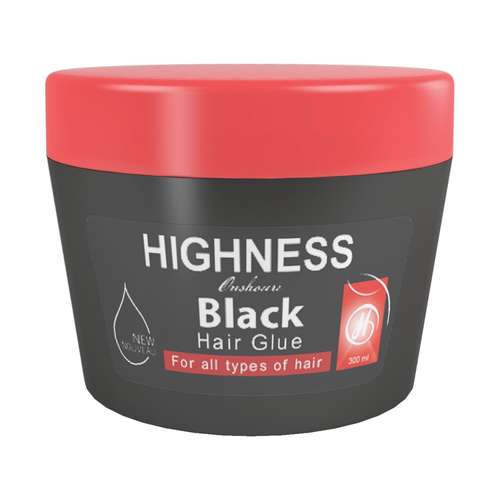 چسب مو انشور هاینس مدل black حجم 300 میلی لیتر