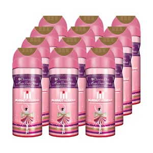 اسپری خوشبو کننده بدن زنانه پلی هات مومنت مدل CHRISTIAN DIOR MISS DIOR CHERIE حجم 200 میلی لیتر مجموعه 12 عددی