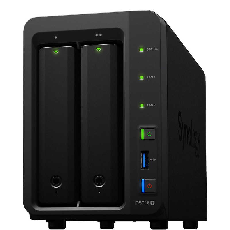 ذخیره ساز تحت شبکه سینولوژی مدل DiskStation DS716 Plus II