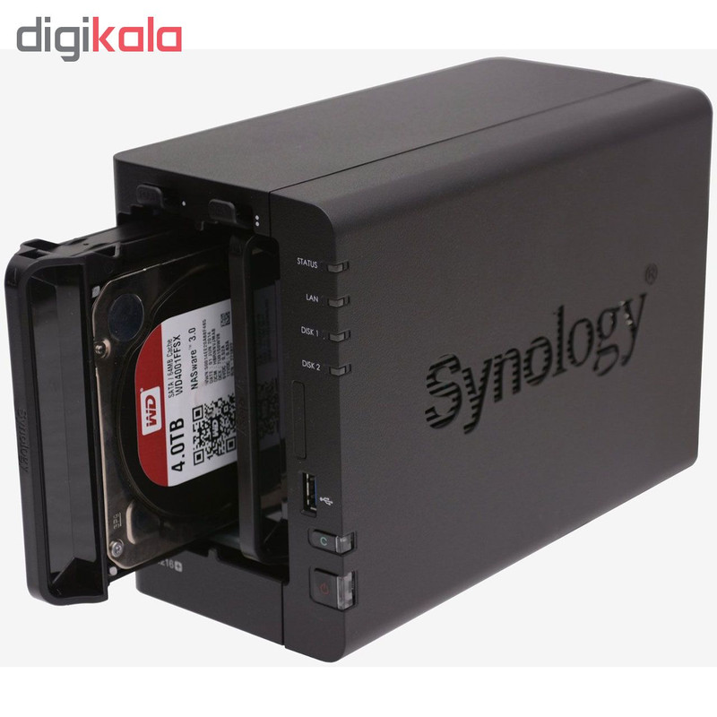 ذخیره ساز تحت شبکه سینولوژی مدل DiskStation DS716 Plus II