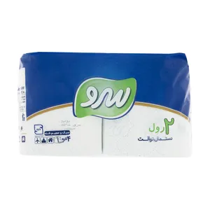 دستمال توالت سرو مدل New بسته 2 عددی