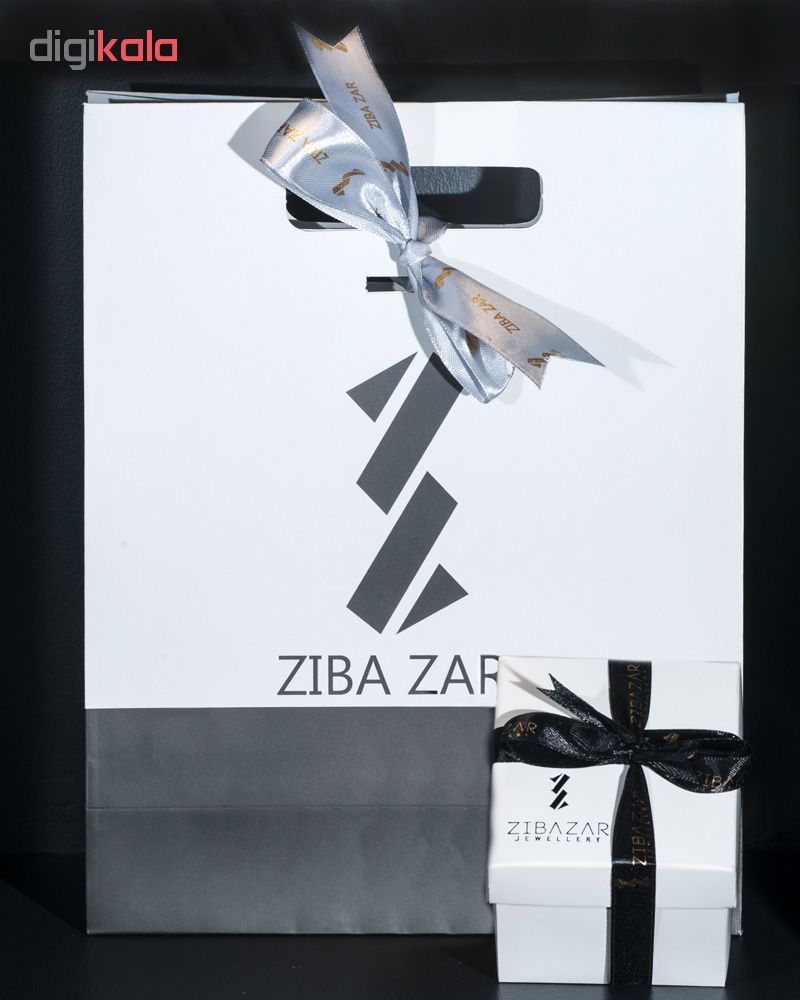 گوشواره طلا 18 عیار زنانه زیبا زر کد 38738 -  - 2