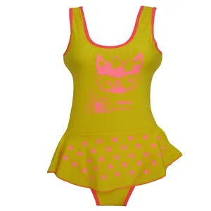 مایو دخترانه طرح Love Pink-Y