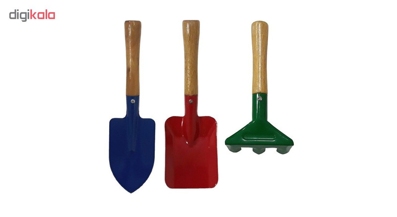 بیلچه و شن کش مدل Kinder Garten مجموعه 3 عددی بیلچه و شن کش مدل Kinder Garten مجموعه 3 عددی