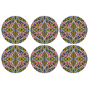 C2-42441 Glass coaster pack of 6